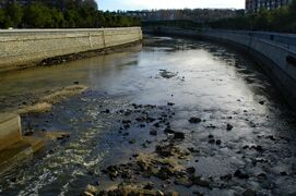 El Manzanares in Madrid.